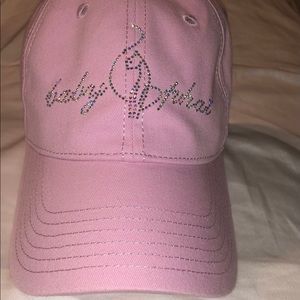 Rhinestone Baby Phat Pink Ball Cap